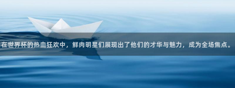 世界杯预选赛欧洲赛区赛程：在世界杯的热血狂欢中，鲜肉明星们展现出了他们的才华与魅力，成为全场焦点。